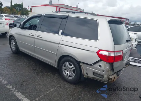 2005 Honda Odyssey Ex z USA, uszkodzony, nr VIN 5FNRL38475B408849